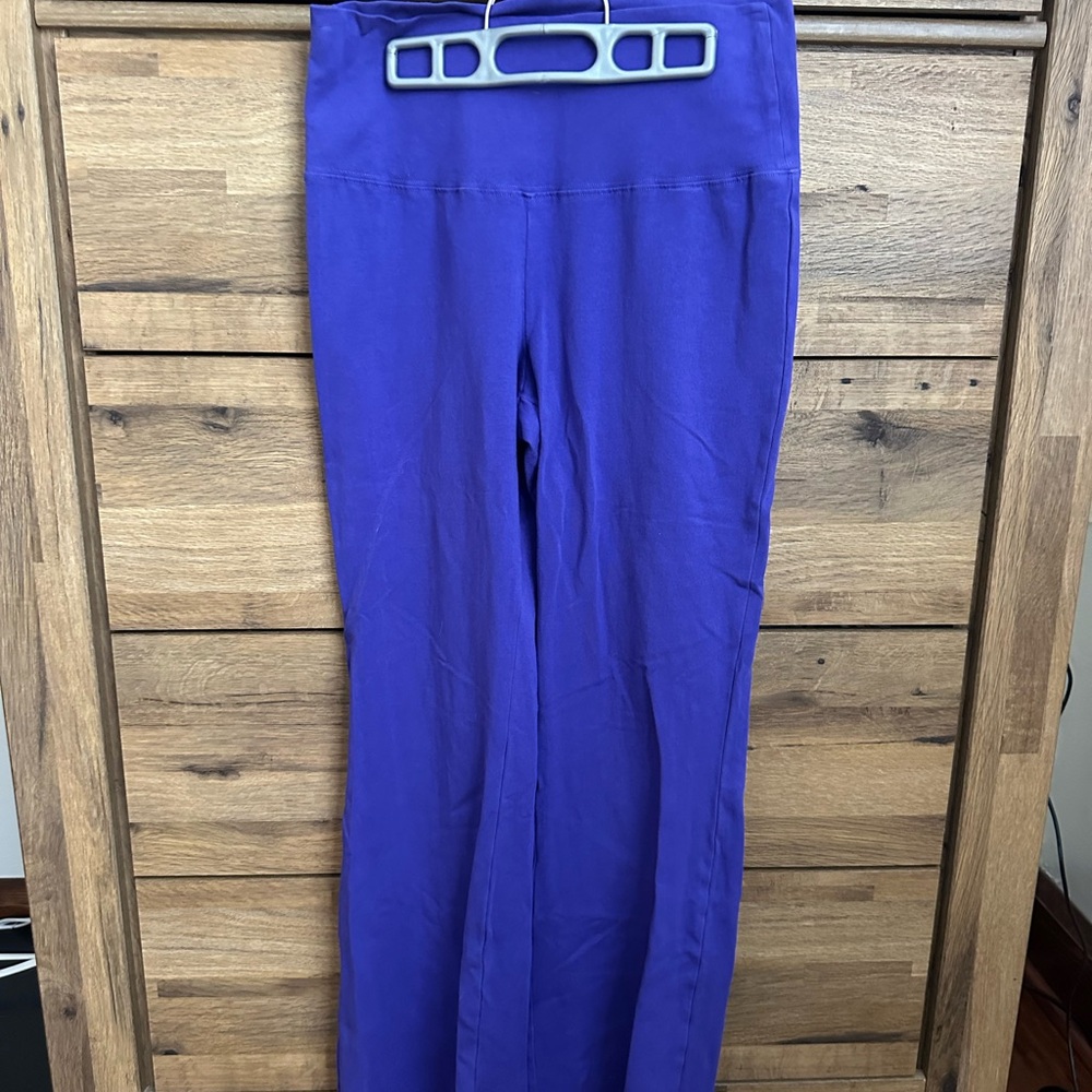 Aritzia Purple Flare Leggings